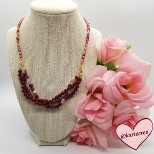 Autumn Flowers Necklace